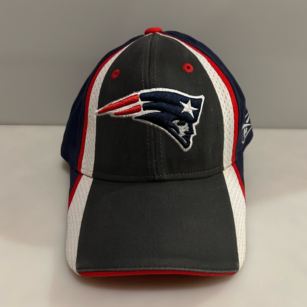 New Reebok New England Patriots Baseball Cap Hat - Adults One Size NWOT